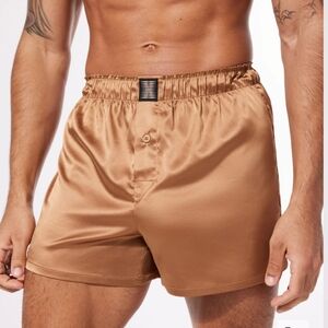 NWT SAVAGE X FENTY satin boxers sz Large